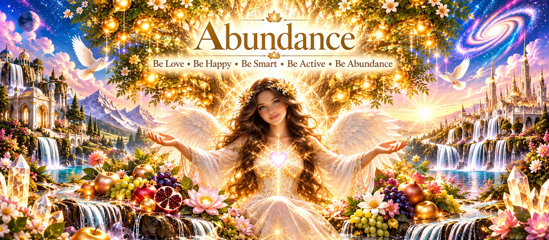 Abundance — conscious creation flowing from Love